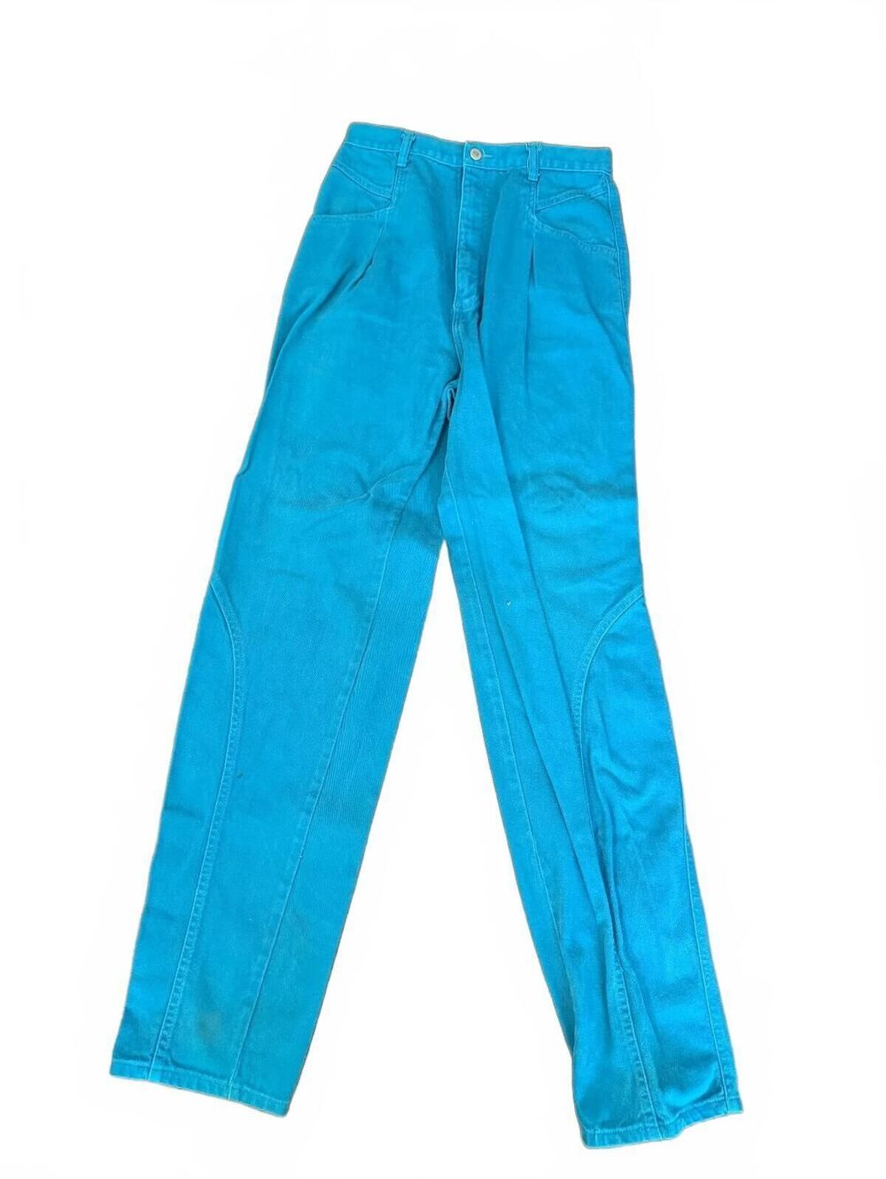 Vintage Blue Wrangler Jeans Size 13 x 34 Made in USA